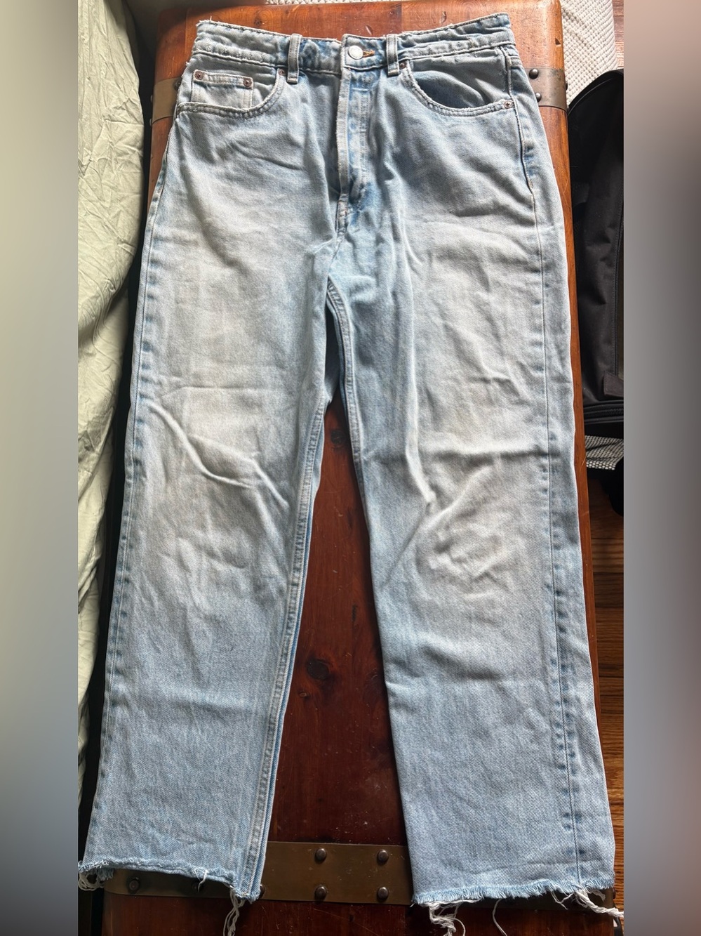 Zara Cotton Light Wash Jeans